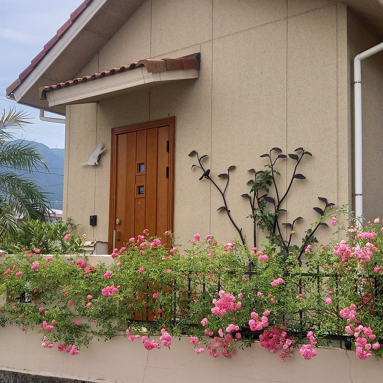 ロートアイアンのオブジェ