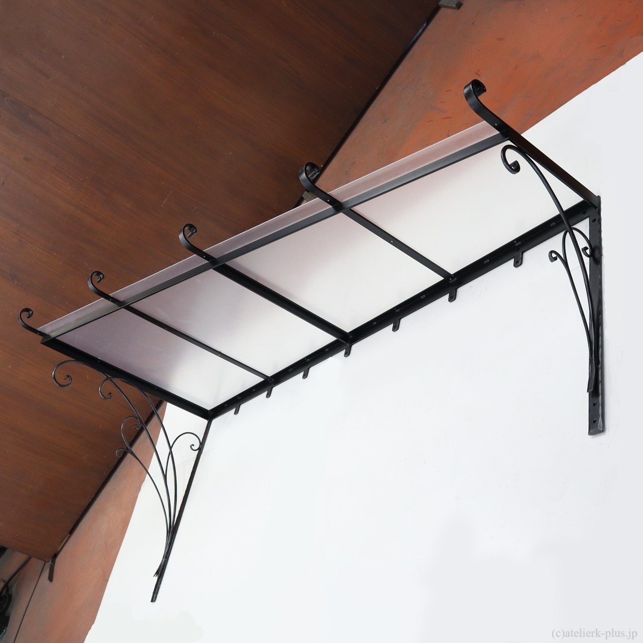 ロートアイアンの庇