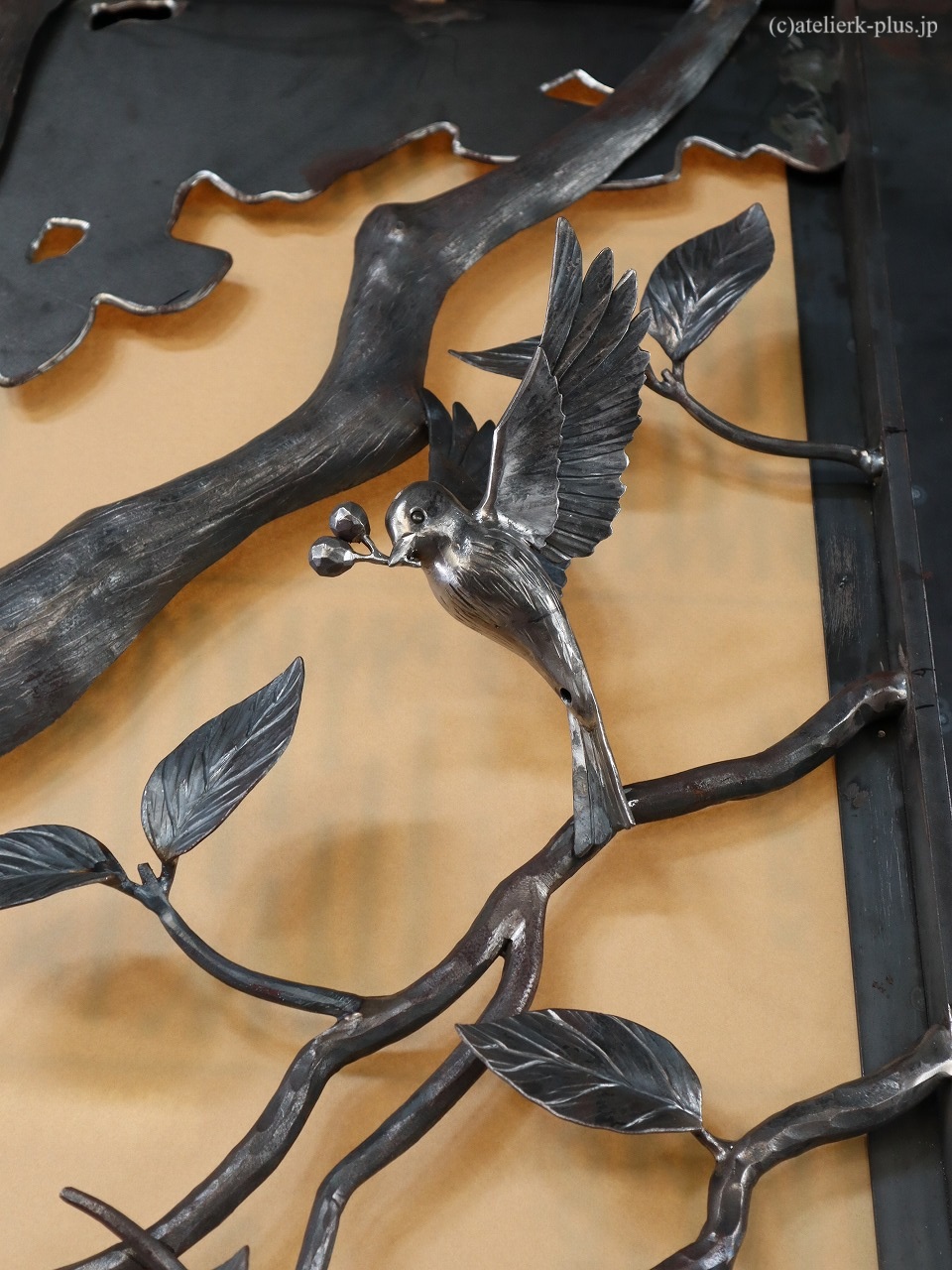 ロートアイアンのマンション扉