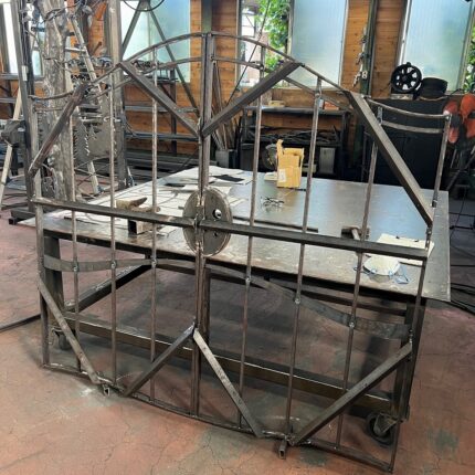 ロートアイアン門扉