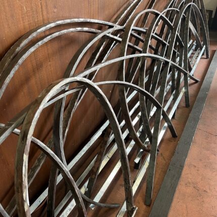 ロートアイアンのフェンス