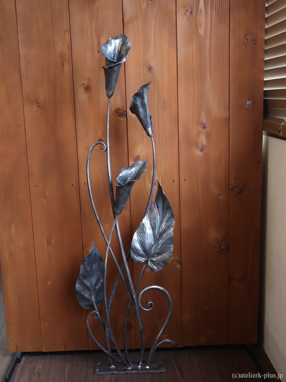 ロートアイアンのオブジェ【カラー】