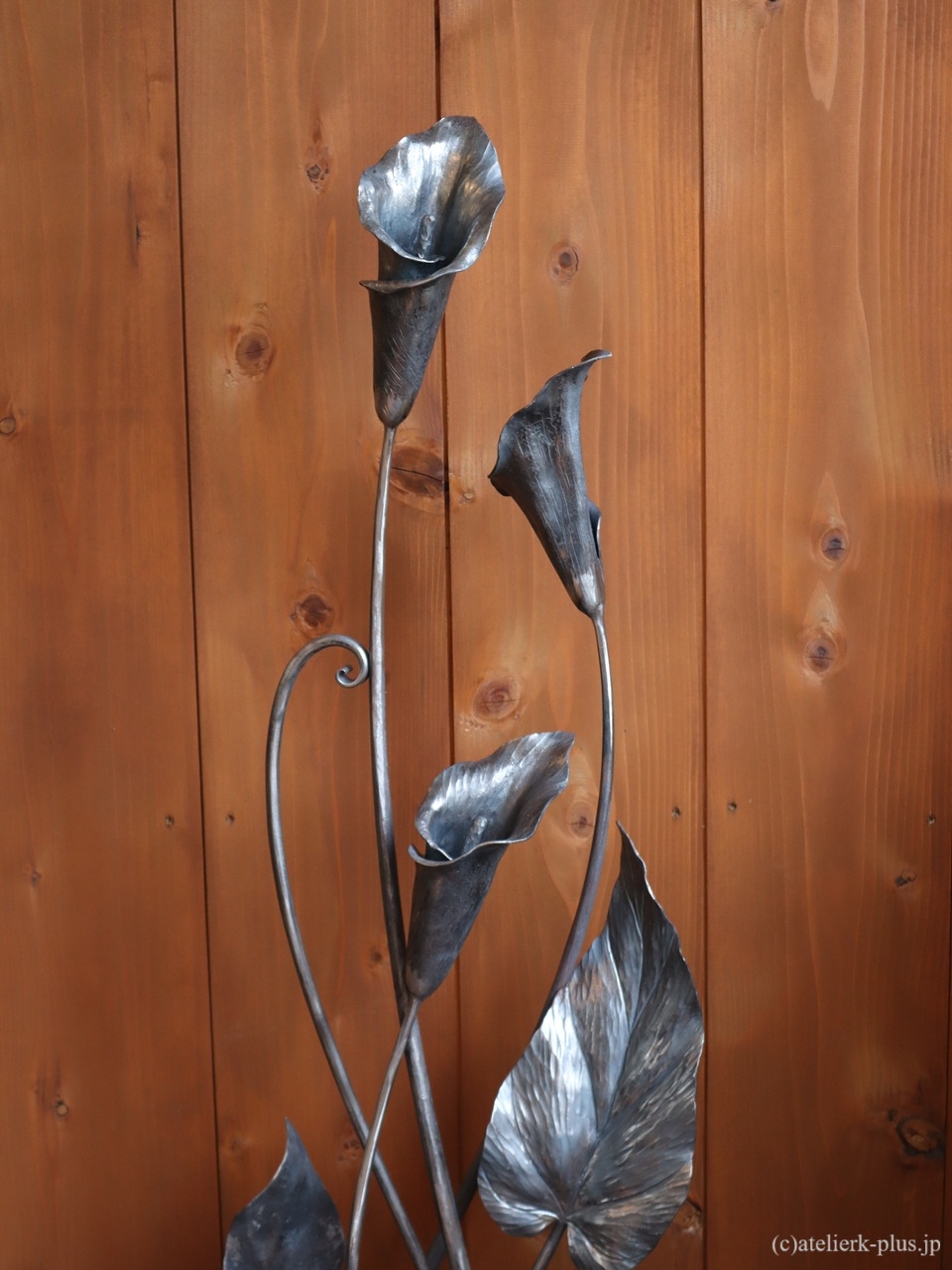 ロートアイアンのオブジェ【カラー】