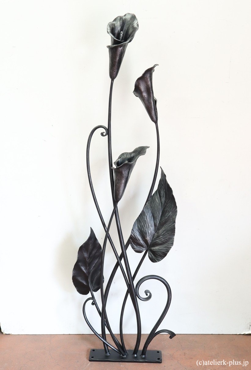 ロートアイアンのオブジェ【カラー】