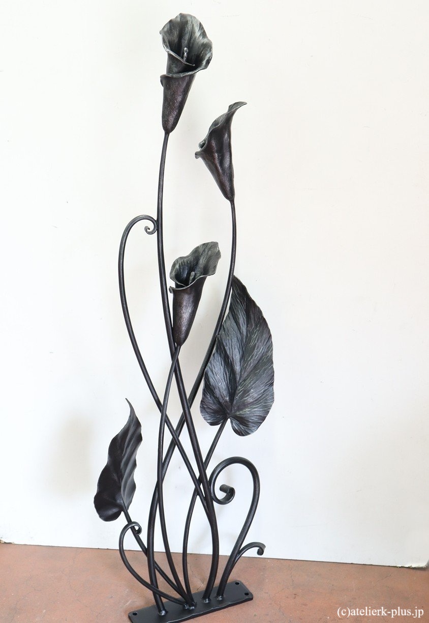 ロートアイアンのオブジェ【カラー】