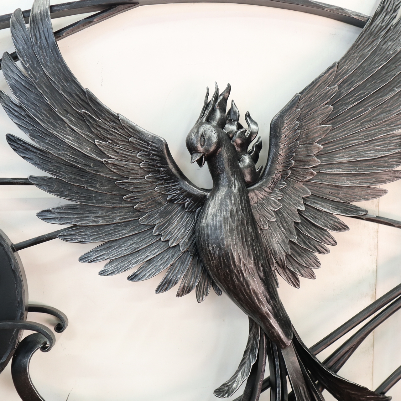 ロートアイアンの門扉【鳳凰】