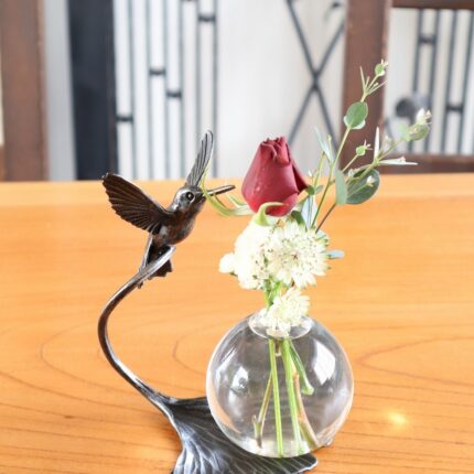 ロートアイアンの【ハチドリ・イチョウ】